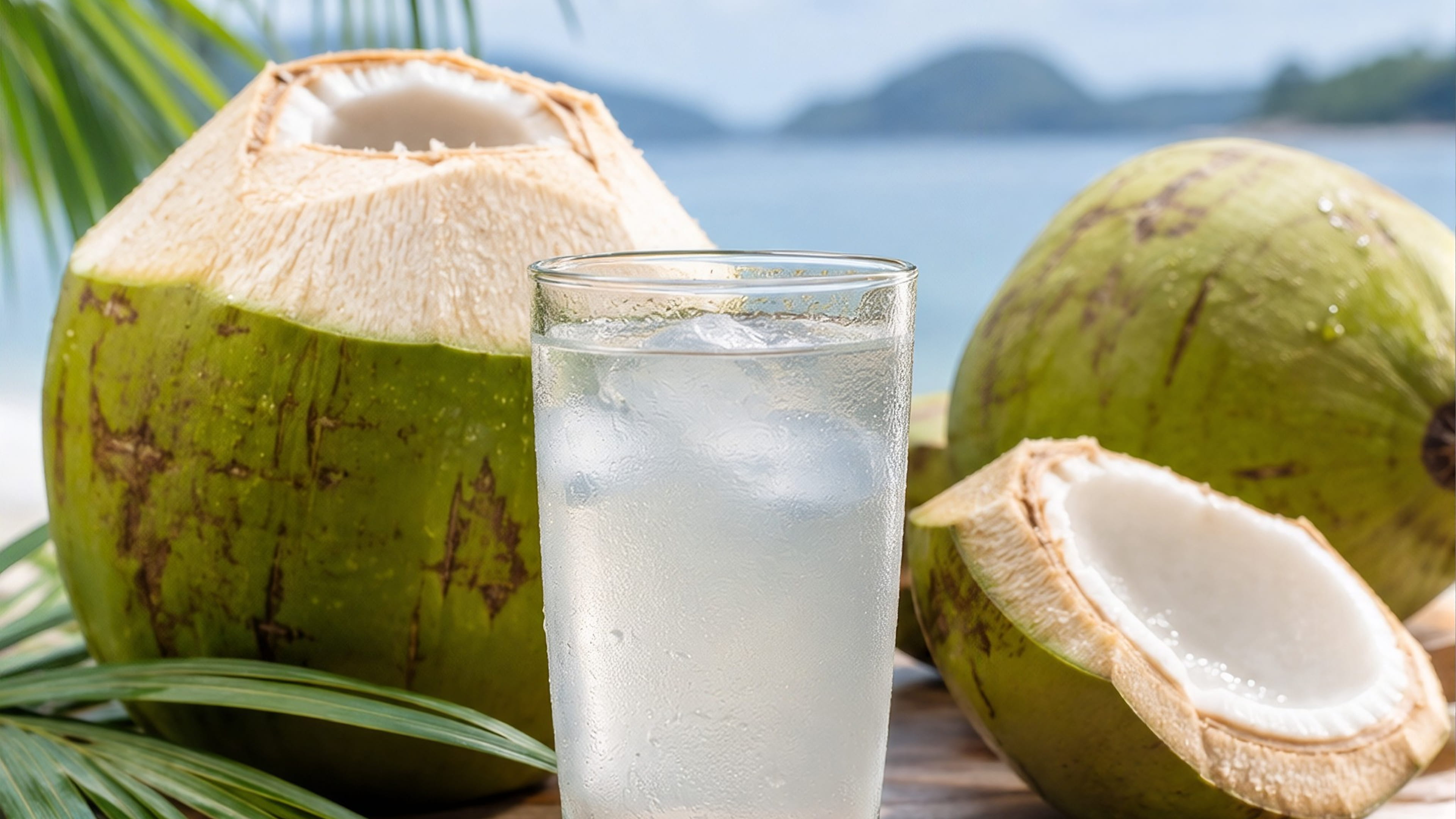Frozen Young Coconut Water